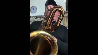 10MFAN ARTIST Robert Anchipolovsky—gorgeous sound of his 10MFAN Infusion 8 baritone mouthpiece￼!!!