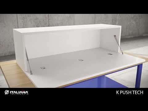 Sustav K PUSH za otvaranje vrata bez ručki | Montaža