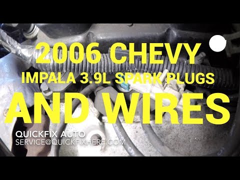 2006 Chevy Impala 3.9L Spark Plugs And Wires