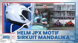 Helm Buatan UMKM Lokal Ikut Ramaikan MotoGP, Ada Motif Khas Mandalika, Dibanderol Mulai Rp 500 Ribu