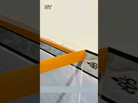 Perfect Paint Lines: The Most Satisfying Tape Removal Moment.