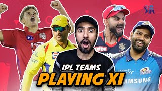 IPL AUCTION- FINAL PLAYING XI OF ALL 10 TEAMS 🔥