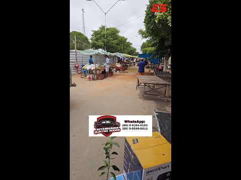 Giro pelo centro comercial e feira livre de Ararendá-CE, em, 28 de fevereiro de 2026