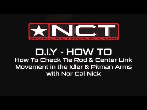 Tie Rod & Center Link movement