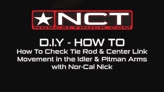 Tie Rod & Center Link movement