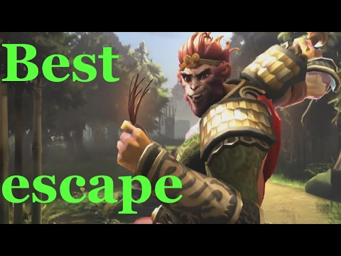 Monkey King 7.02 best escape vs OG | Highlights — Dota 2 (2017)