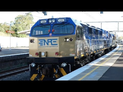 Australia: Trains @ North Strathfield, 24Feb18
