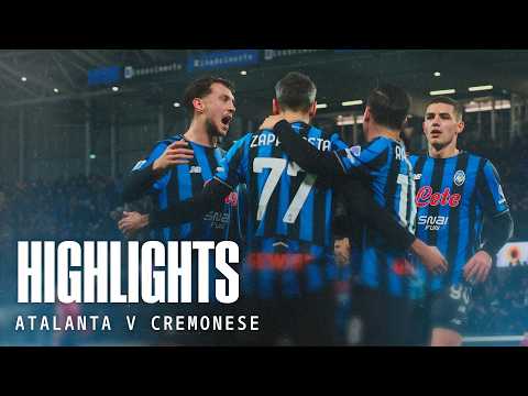 Tre punti sotto la pioggia 🌧️☔️ | Highlights Atalanta-Cremonese 2-1 | 24ª Serie A Enilive 2025/26