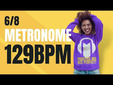 👉 6/8 METRONOME 129 BPM