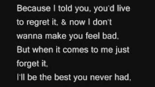 Leona Lewis - Best You Never Had ;; with lyrics