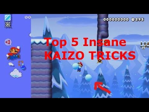 Top 5 Most Insane Kaizo Tricks 2022 -  SMM2