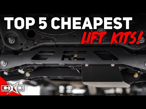 Top 5 CHEAPEST Lift Kits!