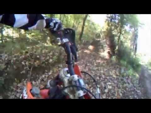 2011 GNCC St.Clairsville Powerline Park Holeshot and Crash