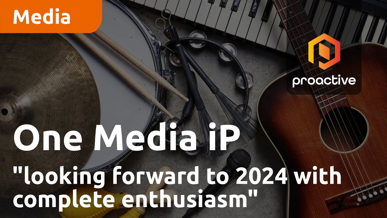 One Media iP Group "looking forward to 2024 with complete enthusiasm"