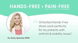 Product video: Women's Orthofeet Sandy Stretch Knit Sneakers