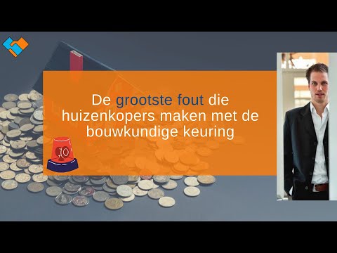 De GROOTSTE FOUT die huizenkopers maken met de bouwkundige keuring...
