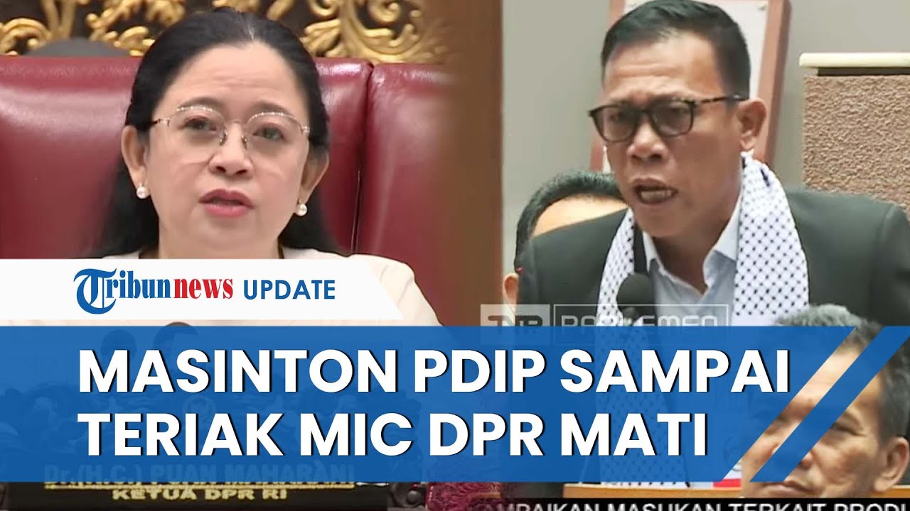 [FULL] AMARAH Masinton PDIP di Rapat Paripurna DPR, Ajukan Hak Angket kepada Mahkamah Konstitusi