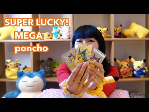 [Unboxing #13] Ouverture Cartes Pokémon MEGA CAMPAIN 2 : PIKACHU with MEGA RAYQUAZA poncho Video
