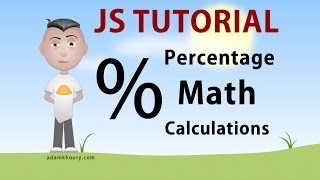 Percent Math Calculations Programming JavaScript Tutorial