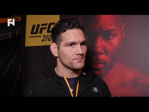 UFC 210: Chris Weidman Pre-Fight Scrum - I Will 'Go Up to 205 and Win the Belt There'