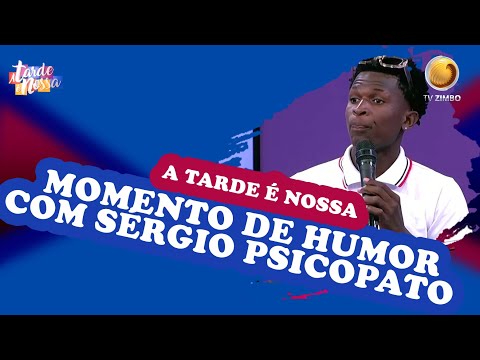 Sérgio Psicopato anima com humor e recebe segundo abraço do Igor Benza| A tarde é nossa| TV ZIMBO