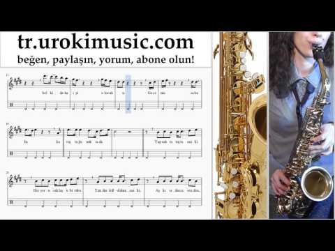 Saksafon tenor dersleri Kaan Songün - Düştün Mü Söyle Bölüm#2 um-723