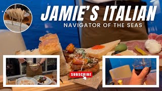 Jamie’s Italian - Navigator of the Seas - is it Worth the Extra Cost   You should watch this!