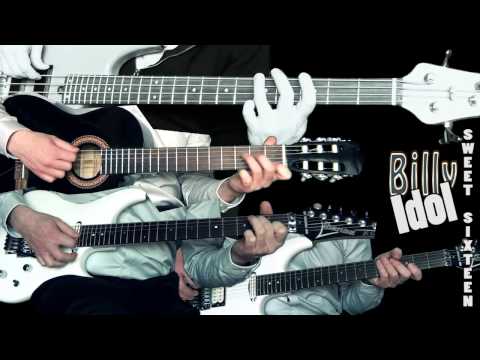 Billy Idol - Sweet sixteen (Guitar & Bass cover)