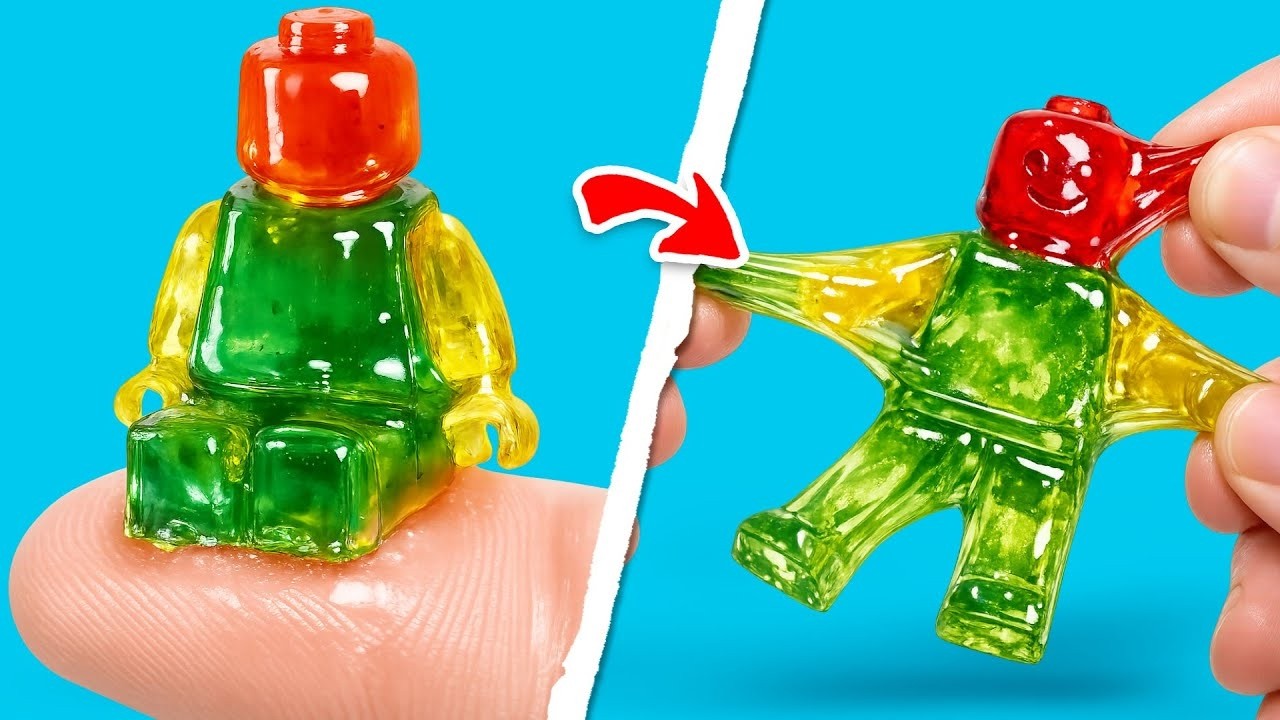 LEGO minifigure… But it’s NOT plastic