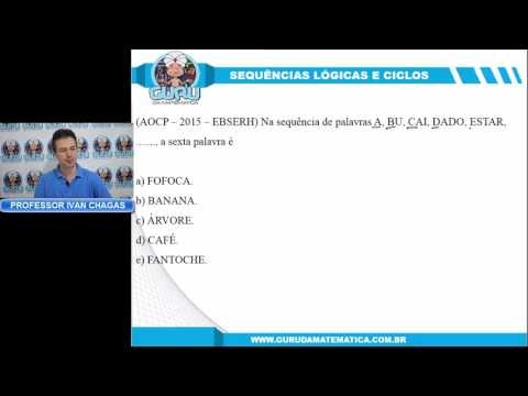 DESAFIO 112 - QUAL A PRÓXIMA PALAVRA? (www.gurudamatematica.com.br)