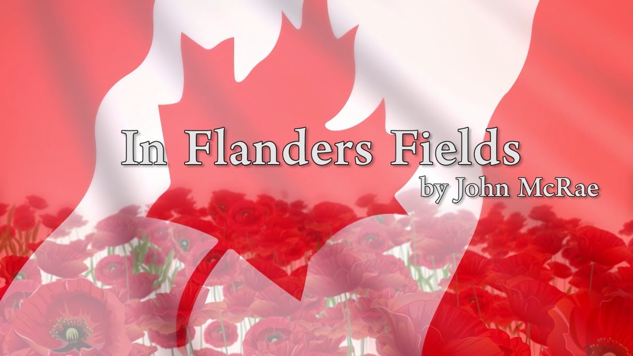 "In Flanders Fields" | Read by S/Insp. Hugh Ferguson, Sr. | Remembrance Day 2017