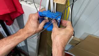 How to wire a 3-way and a single pole being fed at same box