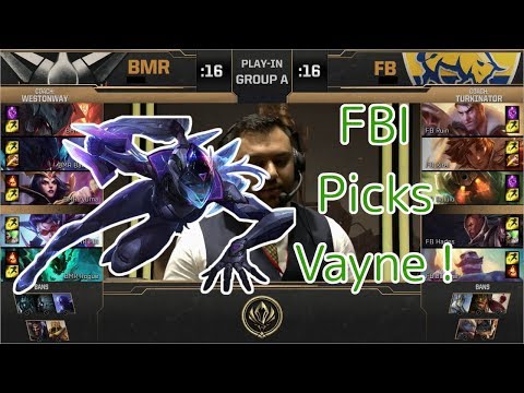 BMR(FBI ヴェイン) VS FB(Bolulu ノーチラス) D2G2 - MSI 2019 Play-In Group A