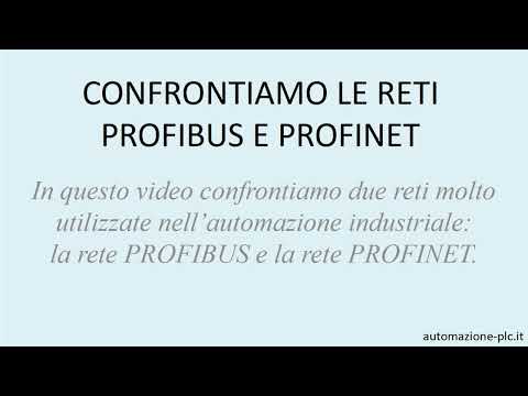 (PREVIEW CORSO MANUTENTORI) Confrontiamo le reti industriali PROFIBUS e PROFINET