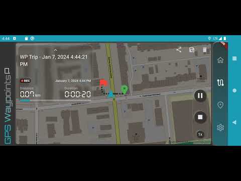 GPS Waypoints + Recorder Video