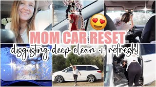 MOM CAR RESET 🚗✨• Extreme Car Cleaning + Deep Clean & Refresh