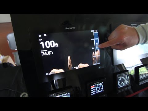 Zooming in DownVision sonar with the Raymarine Axiom featuring James McGowan with Raymarine Zooming in DownVision sonar with the Raymarine Axiom featuring James McGowan with Raymarine