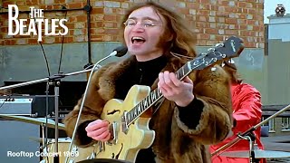 The Beatles Don&#39;t Let Me Down (Take One 1970 Version) [Rooftop Concert, London🇬🇧 1969] Restored 4K