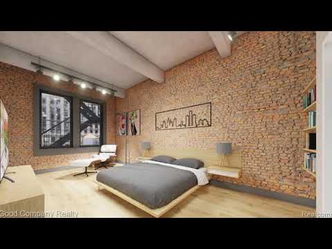 RESTV Detroit High-End Condo For Sale | 1529 Broadway St Unit 3 | Grand Circus Park Historic Distric