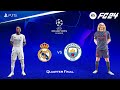 FC 24 - Real Madrid vs Manchester City | UEFA Champion League Quarter Final | PS5™ [4K60]