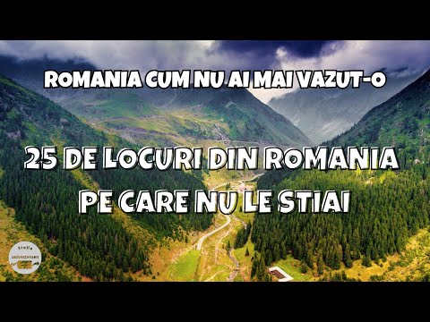 25 Places in Romania that you did NOT know | Romania as you have never seen it before