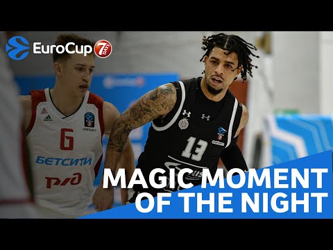 7DAYS Magic Moment of the Night: Josh Perkins, Partizan NIS Belgrade