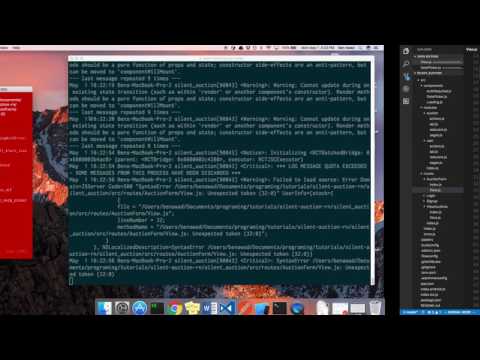 React Native Tutorial Silent Auction App Part 20
