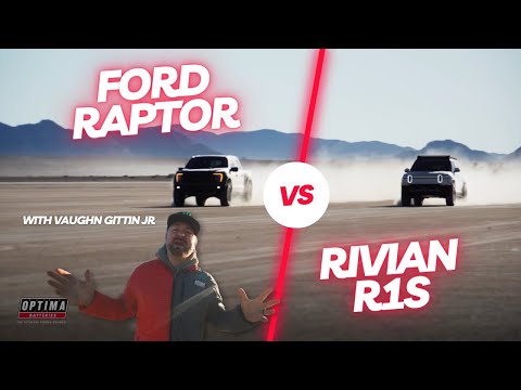Ford Raptor R vs Rivian Drag Race