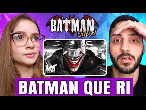 (BATMAN ASSASSINO? 😱) PROFª DE GEOGRAFIA REAGE | Batman Que Ri - Piada Mortal | M4rkim | REACT