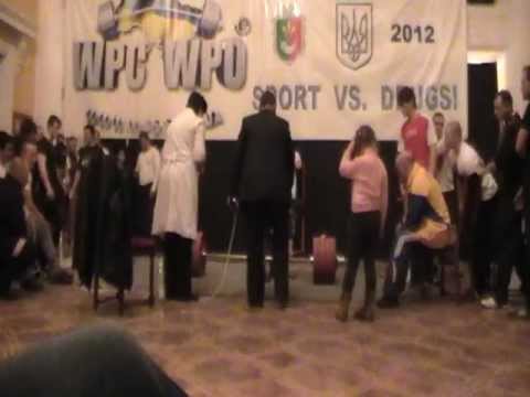 чемпионат Украины WPC 17-18 марта 2012 Кривой Рог