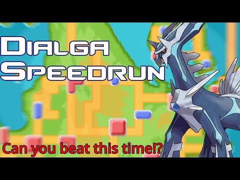 How fast can Dialga really beat Pokémon Platinum?! (no items, speedrun)