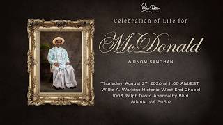 Celebration of Life for Mr. McDonald A. Ajinomisanghan