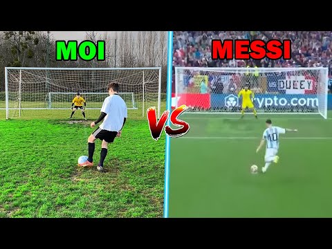 I REPRODUCE the GOALS of the 2022 WORLD CUP FINAL (France Argentina)