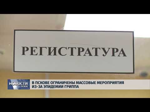 27.03.2018 # В Пскове ограничены массовые мероприятия из-за эпидемии гриппа